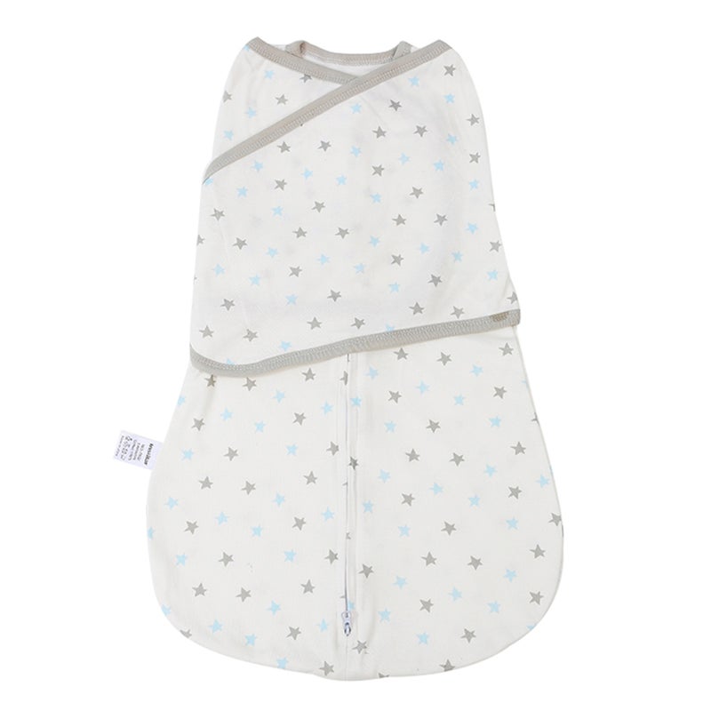 Newborn Baby Swaddle Blanket Breathable Baby Muslin Blanket Skin-Friendly with Cute Patterns Receiving Blanket for 3-4 Months Baby Boy Girl, M Size - Image 1
