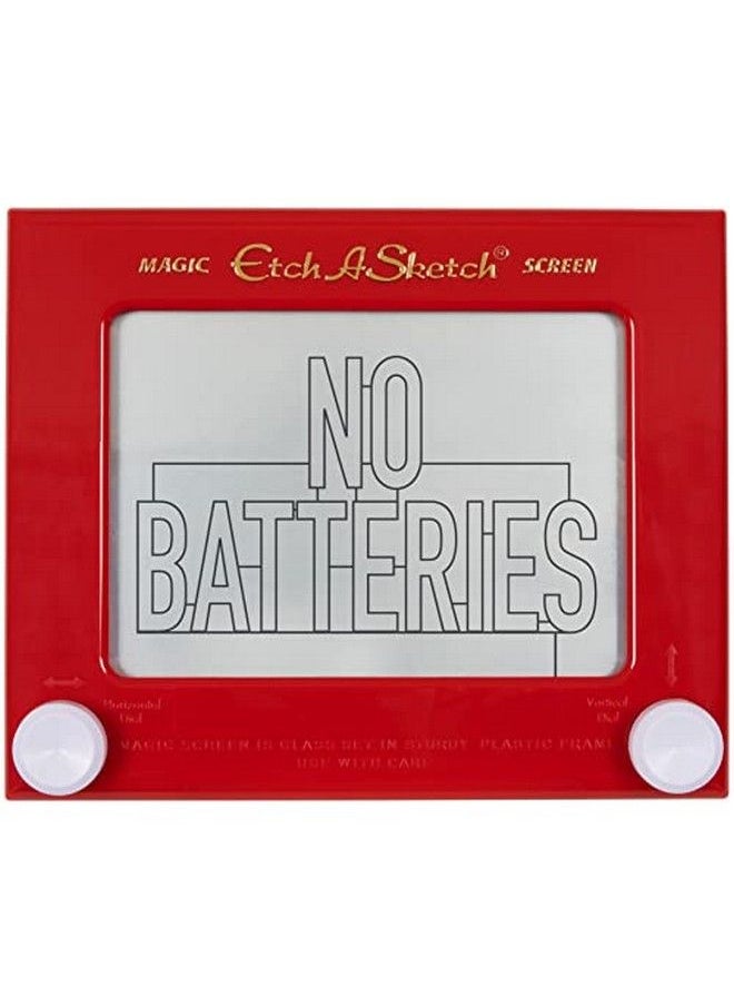 Etch A Sketch Classic Red Drawing Toy With Magic Screen For Ages 3 And Up  - Image 1