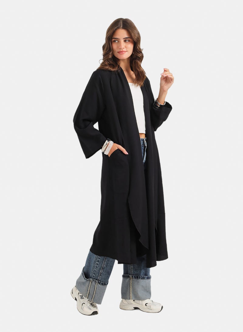 Carina Flowy Shawl Collar Cardigan - Image 2
