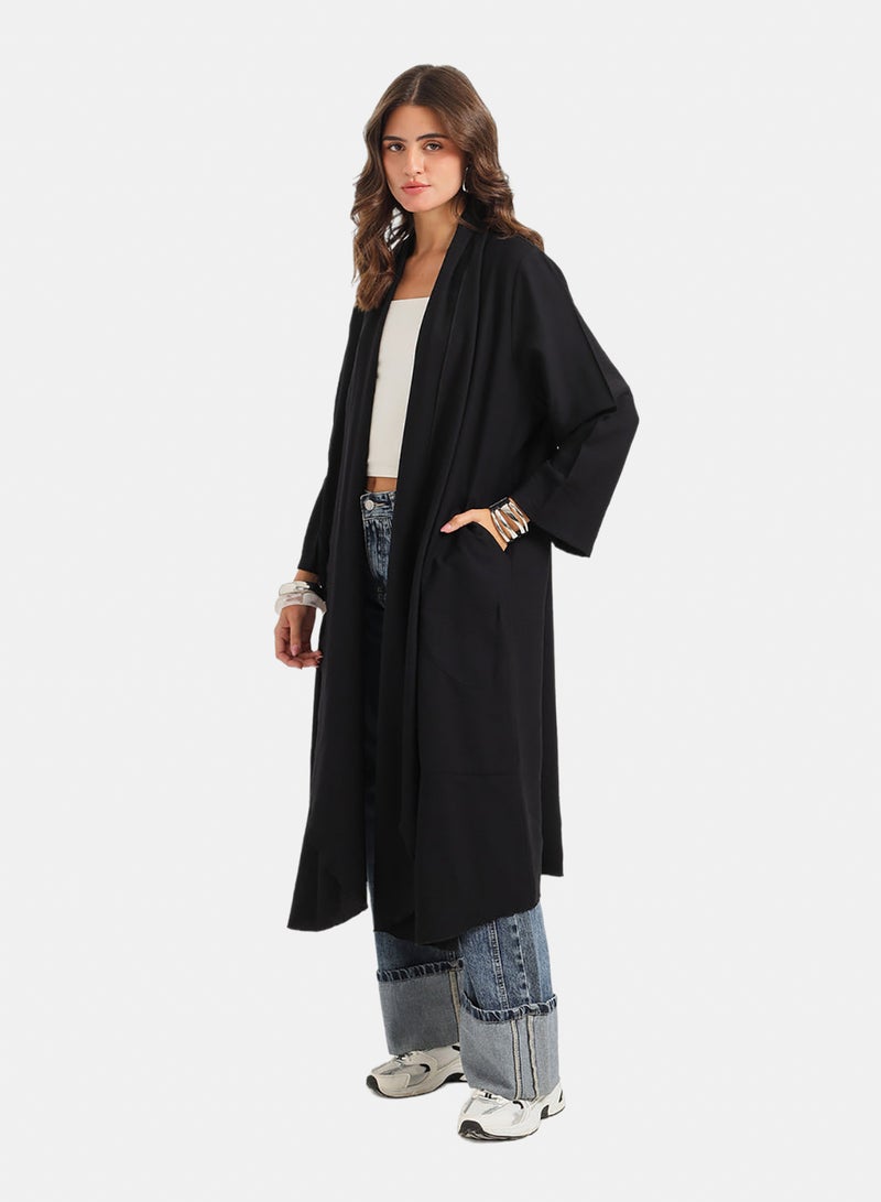 Carina Flowy Shawl Collar Cardigan - Image 3