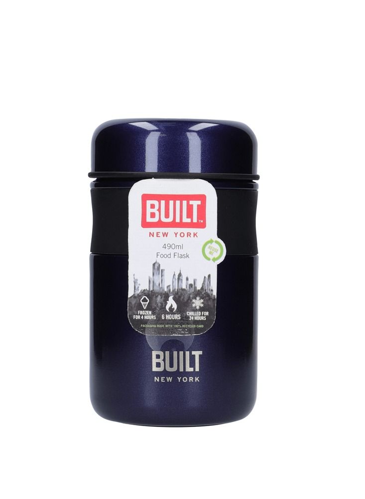Built NY Built Midnight Blue Food Flask - Image 2