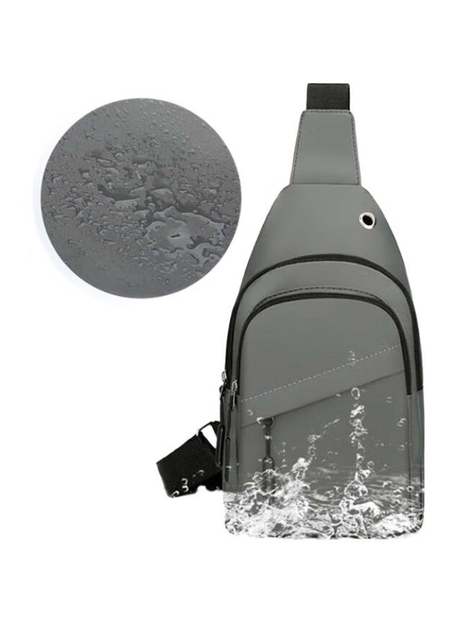 JEVI Trendy Chest Bag, Casual Style Shoulder Bag For Men, Small Backpack, Fashionable Crossbody Bag For Men - Image 2