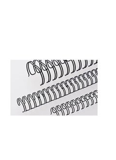 RENZ 100-Pieces Binding Wire A4 3:1 9.5mm 3/8Inch Black  - Image 1