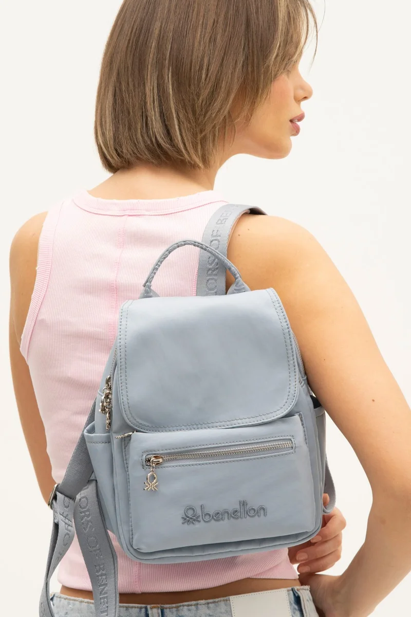يونايتد كولورز أوف بينتيون Benetton Women's Backpack Blue BNT1175