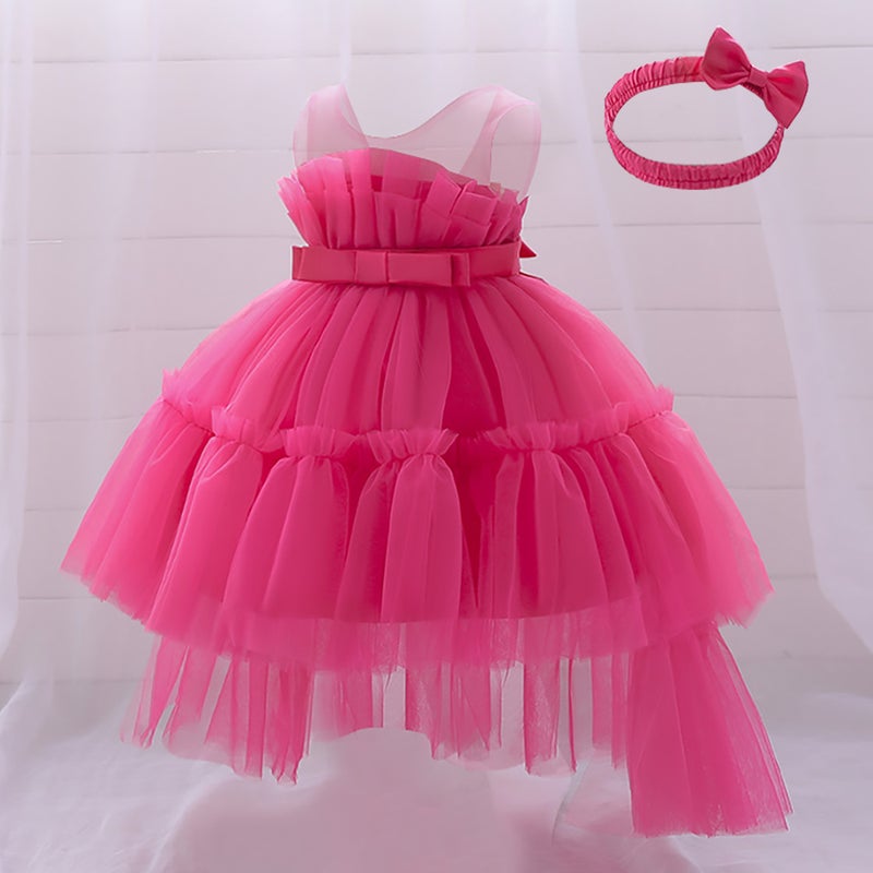 D'Daniela Tiered Tulle Dress - Image 2