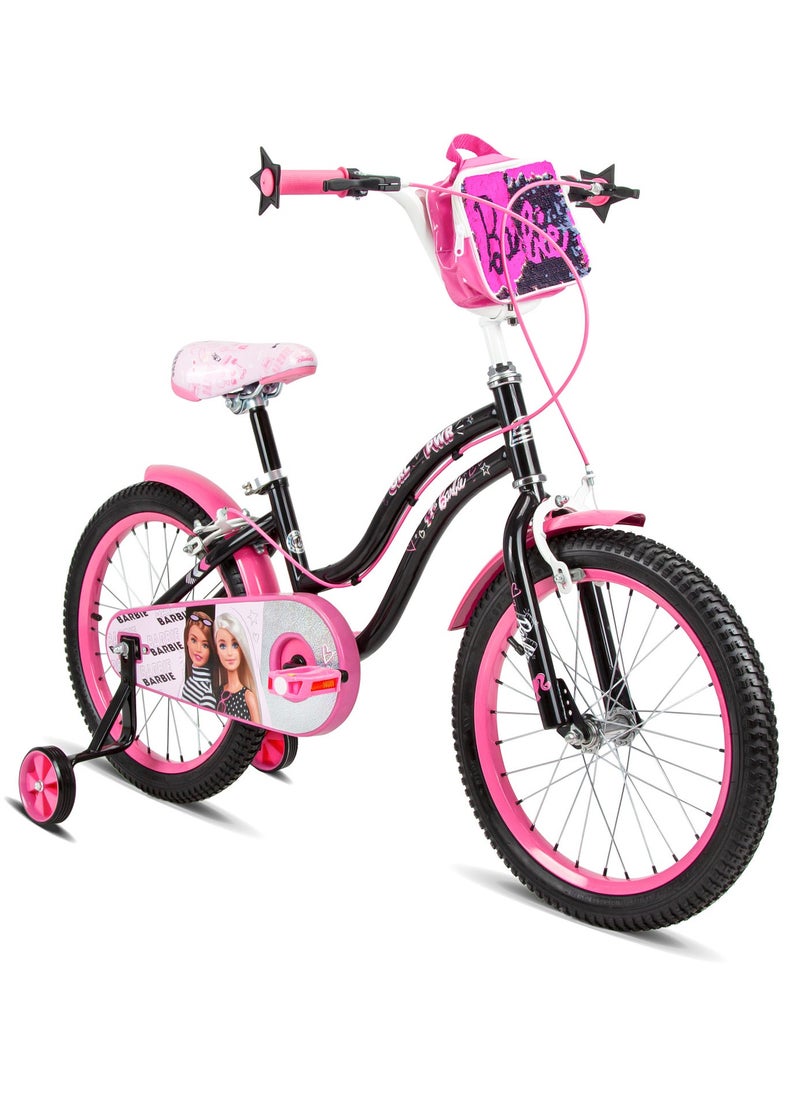 Spartan Spartan 18" Barbie Girl Power Kids Bicycle  - Image 1