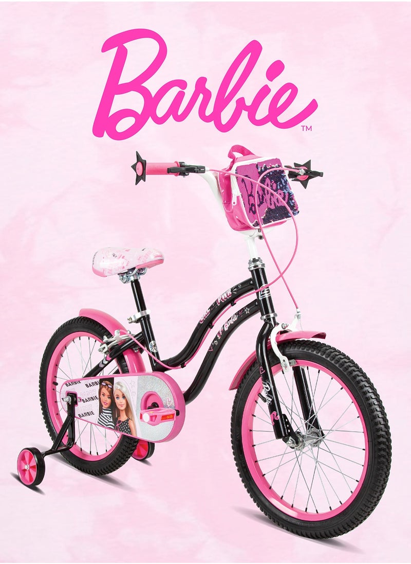 Spartan Spartan 18" Barbie Girl Power Kids Bicycle  - Image 4