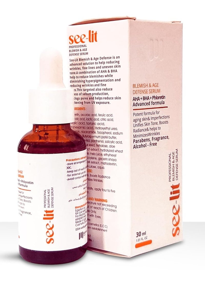 See-Lit SEE-LIT Professional Blemish & Age Defense Serum 
