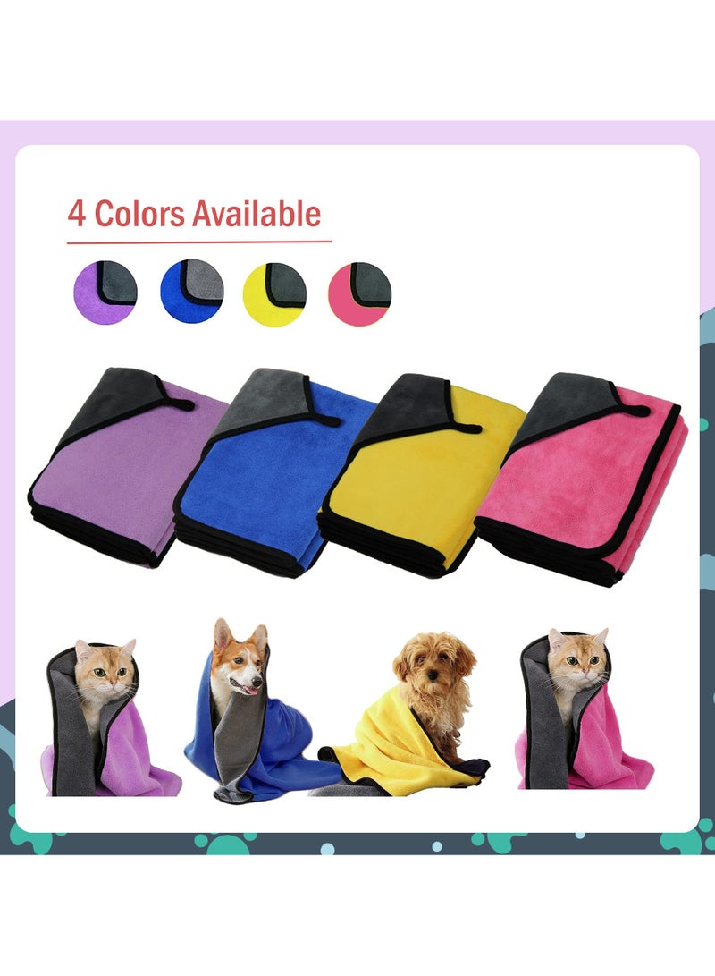 Microfiber Pet Towel for Cats and Dogs Super Absorbent, Soft, Quick Drying - Image 5