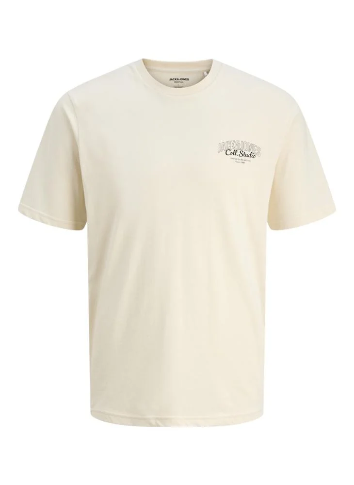 Jack Jones Jjmakoto Graphic Crew Neck T-shirt