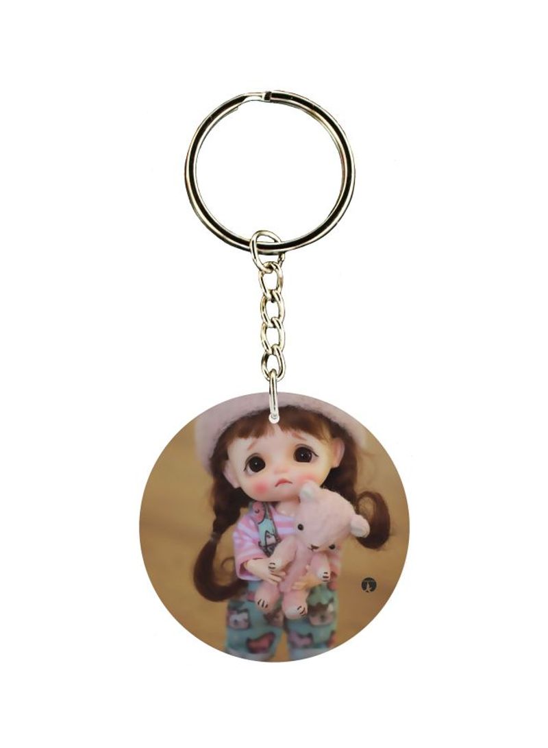 RKN Doll Printed Double Sided Keychain