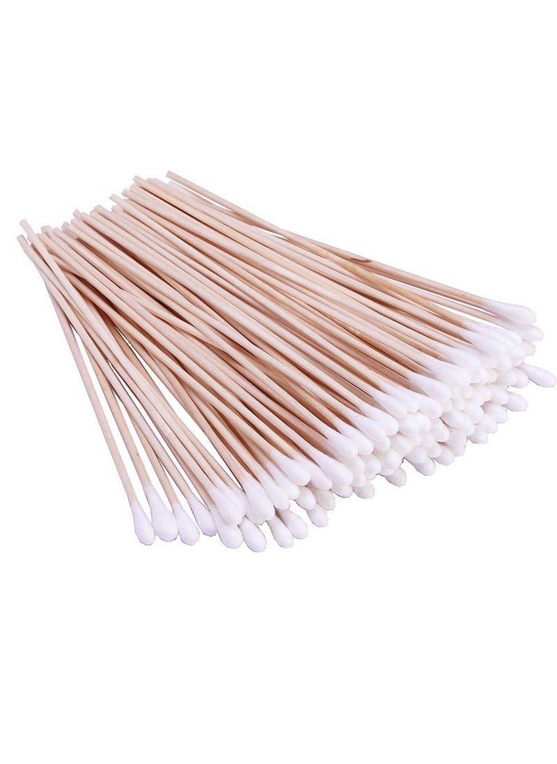 400 Count 6 Inch Long Cotton Swabs with Wooden Handles Cotton Tipped Applicator for Cleaning - pzsku/Z36756BCCC2E1CB352095Z/45/_/1735996601/abc967eb-f69a-4db4-ac70-3e341b059ada