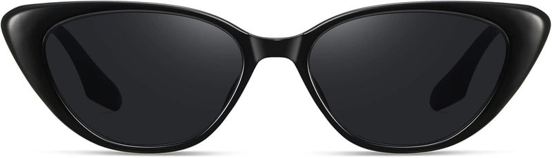 Fozono Retro Vintage Narrow Cat Eye Sunglasses for Women Men 90s Small Chic Style Trendy Sunnies UV400 Protection FZN7514 - Image 1