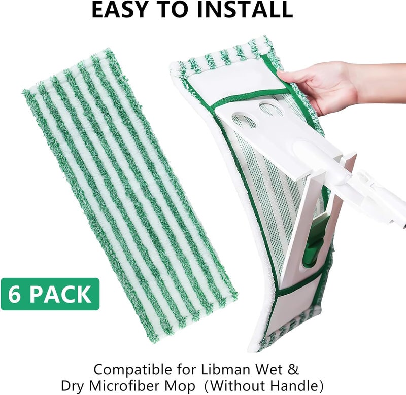 DOCXCDO mop Pads for libman (White & Green) - Image 4