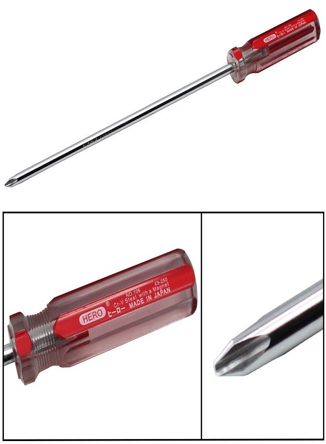 hero Colored Screwdriver 3-250  mm Square - Image 1