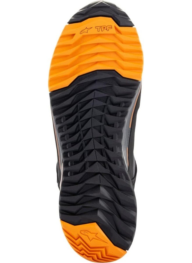 Alpinestars CR-X Drystar® Riding Shoes, Black/Light Brown/Orange, 9 - Image 5