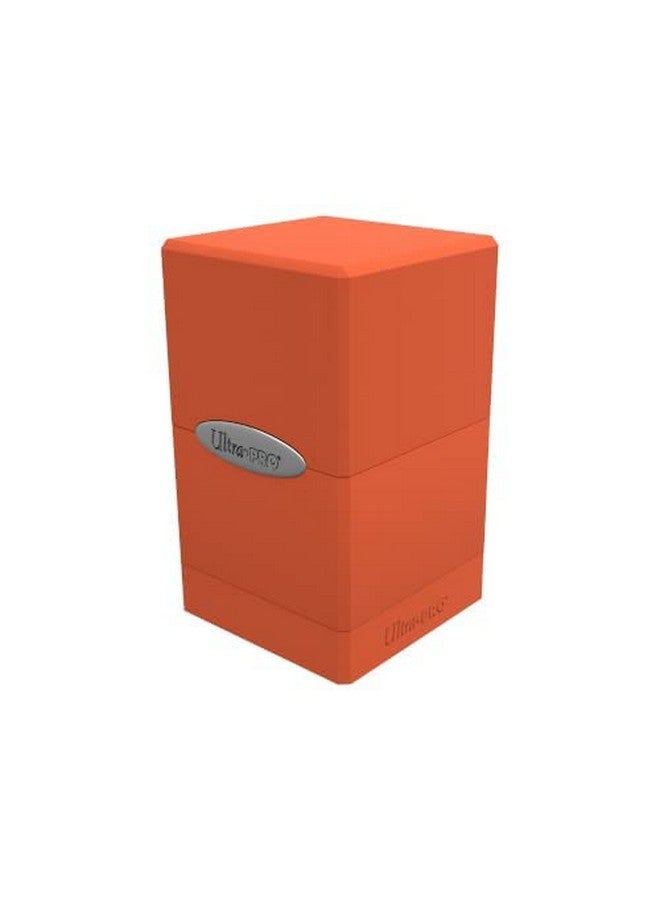 Ultra Pro E-15732 Satin Tower Deck Box-Pumpkin Orange - Image 2
