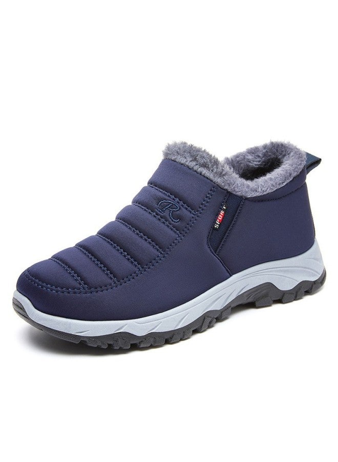 Cotton Shoes For Women In Winter Shipping, Large Size Women's Boots, Cold-proof And Warm Snow Boots, Couple Style Short Boots, Thick-soled Cotton Boots