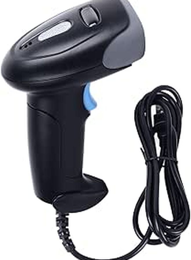 USB Wired Barcode Scanner Handheld QR Code Reader Fast Accurate for Retail Logistics - Image 1
