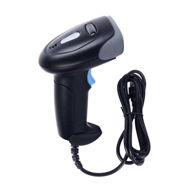 USB Wired Barcode Scanner Handheld QR Code Reader Fast Accurate for Retail Logistics - Image 2