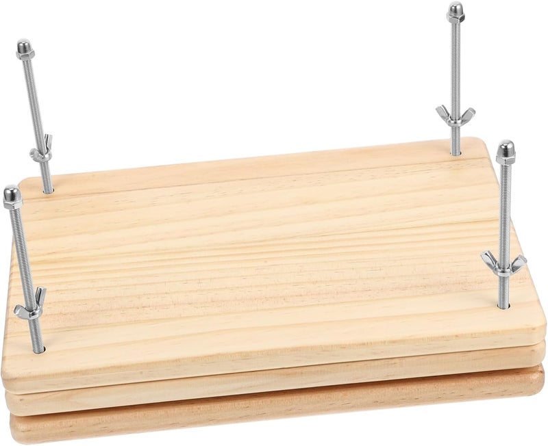 Book Binding Press Tool Sturdy Manual Clamp for Book Pressing for Paper Pressing Crafting - Image 1