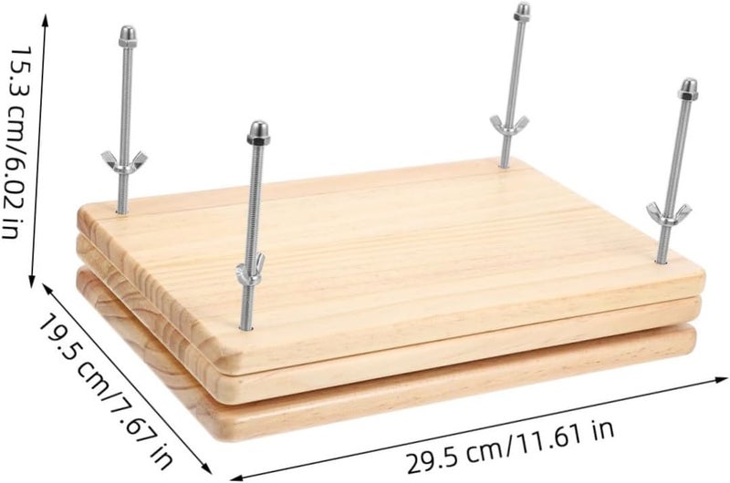 Book Binding Press Tool Sturdy Manual Clamp for Book Pressing for Paper Pressing Crafting - Image 2