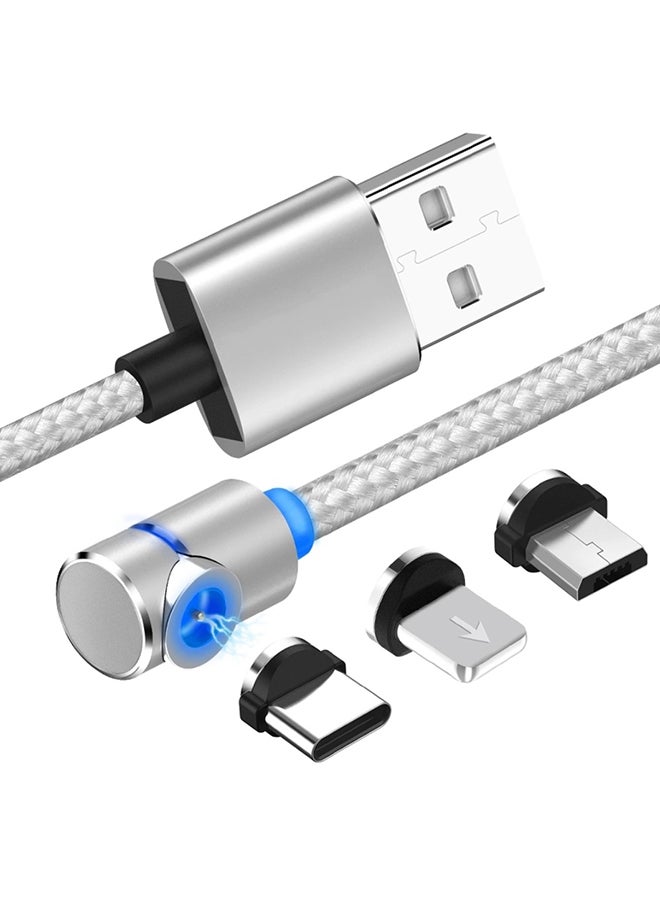 كابل USB للشحن ومزامنة البيانات 3 في 1 - Image 1