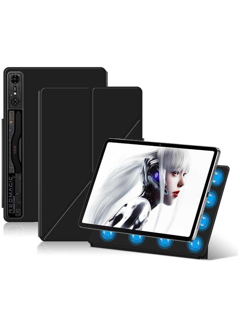 عام النوبة الأحمر ماجيك الألعاب الوسادة برو 10.9 بوصة (2024) حالة ، مريحة المغناطيسي ، السيارات النوم / ويك ، ضئيلة حامل غطاء ل الأحمر ماجيك الوسادة برو 10.9" - Image 1