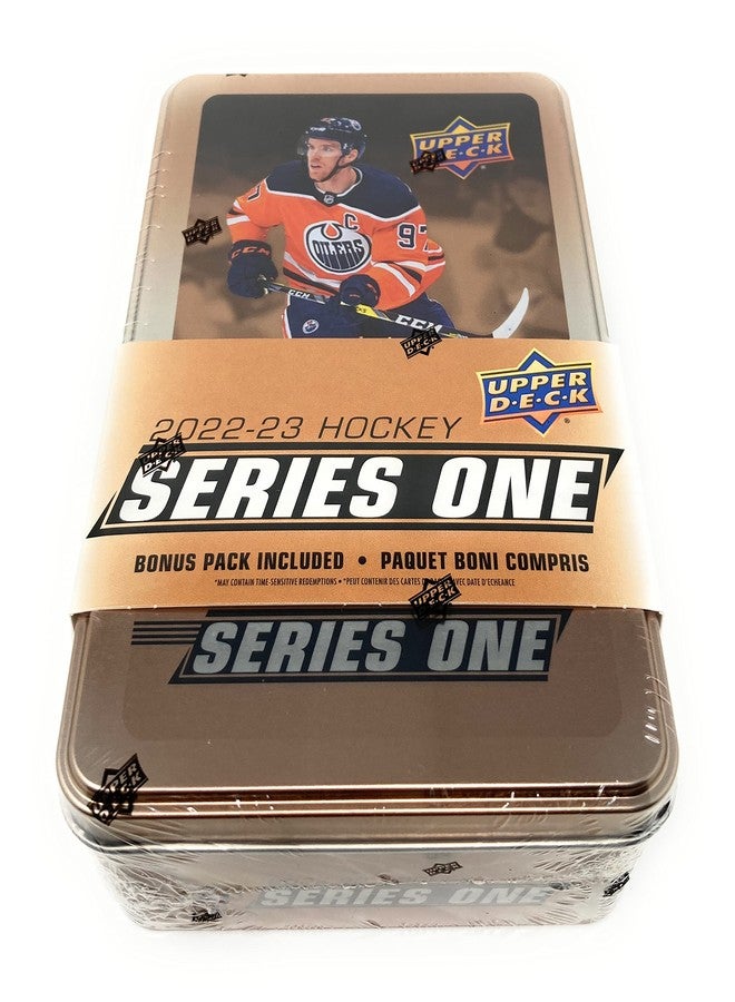 Upper Deck 2023 Upper Deck Hockey Series 1 Tin - Image 3