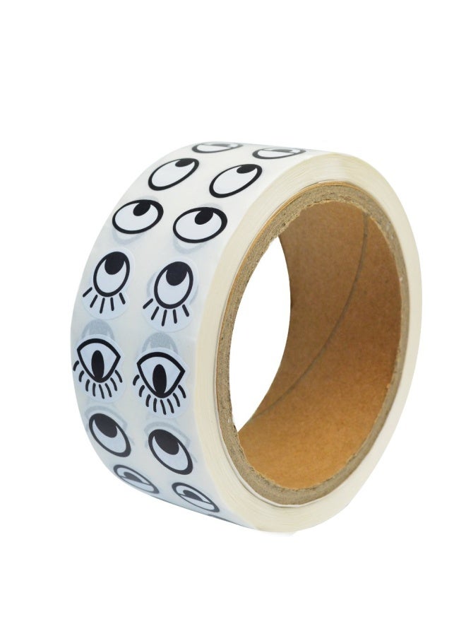 baotongle 1000 Pairs Eye Stickers Lables Cute Colorful Eye Stickers Labels Novelty Stickers - Image 1
