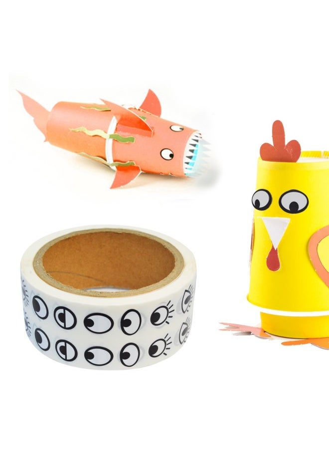 baotongle 1000 Pairs Eye Stickers Lables Cute Colorful Eye Stickers Labels Novelty Stickers - Image 5