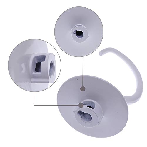 YILI ELSOON K5ADH Dough Hook Coated Anti-stick Replacement for KitchenAid 5-QT Bowl-Lift Stand Mixer K4SS K4SSWH K5 K5A K5SS KDM5 KP50 KPM5 KPM50 KSM5 KSM50 KSMC5 - Image 3