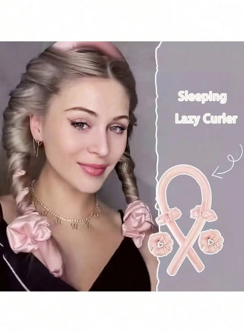 Shein Curling Hair Band – Heatless Hair Curling Ribbon for Hair Care & Styling ( Color May Vary ) - Image 3