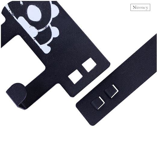 Nirency Door Hanger for Clothes Without Drill Over The Door Hook Hanger Door Hooks for Clothes Cloth Hanging Hooks for Door Door Hangers Pack of 2 - Image 4