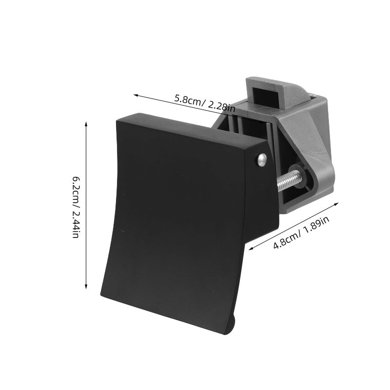 Black RV Drawer Latches and Cabinet Locks for Camper Trailer Yacht Furniture Security - Image 3