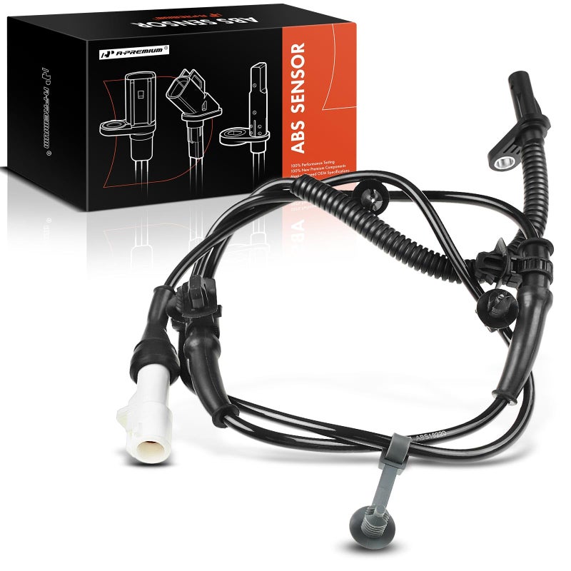 A-Premium A-Premium Front Left ABS Wheel Speed Sensor - Compatible with Ford & Lincoln Models - Edge 2007-2012, MKX 2007-2012/2015 - Front Driver Side, Replaces DT4Z2C205AB, 0265008949  - Image 1