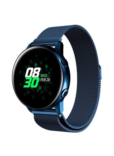 Milanese Mesh Replacement Band For Samsung Galaxy Active/Active2 Blue