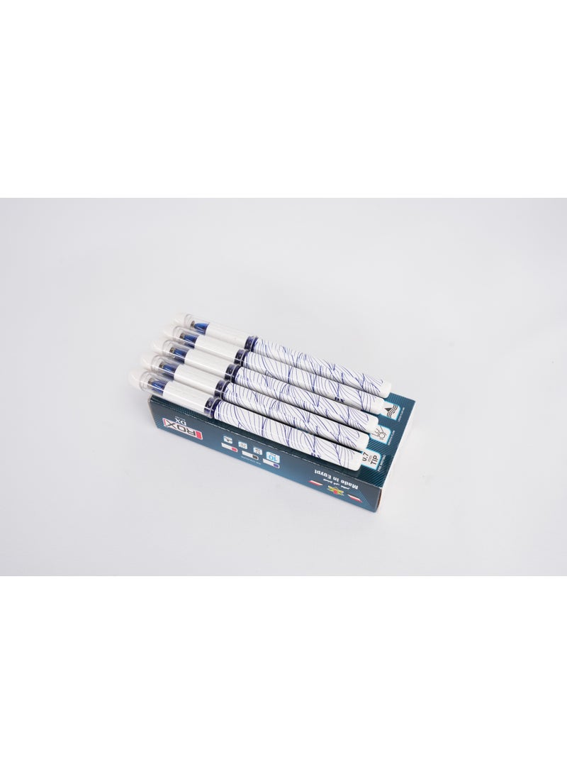 روكس ROX DX BALL PEN 0.7 , BOX OF 10 PENS - Image 2