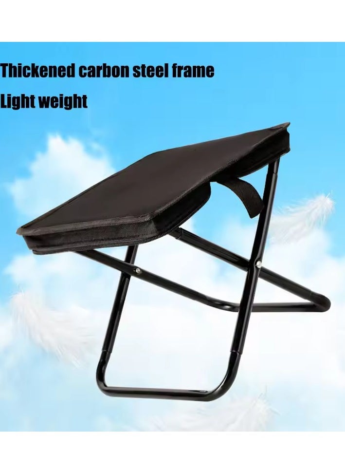 Generic - Outdoor Mini Small Lightweight Carbon steel Compact Ultralight Compact Folding Beach Chair - Image 1