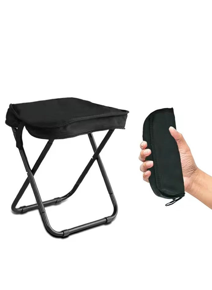 Generic - Outdoor Mini Small Lightweight Carbon steel Compact Ultralight Compact Folding Beach Chair - Image 1