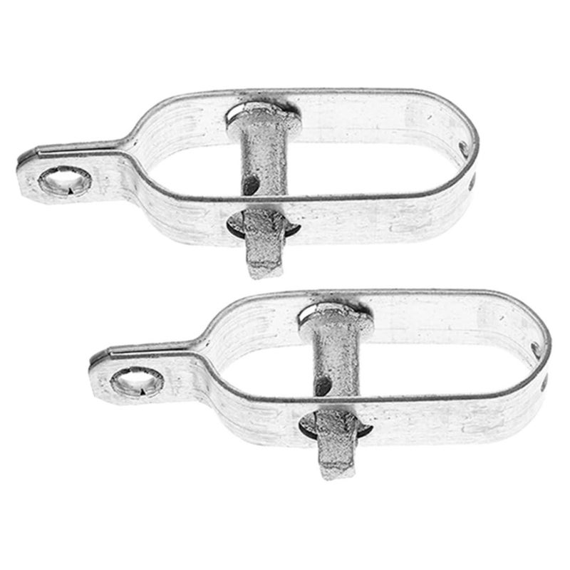 مشد سلكي ثقيل 2 قطعة لسياج الحديقة الخارجي وكابل الحبل ودعم النباتات - Image 2