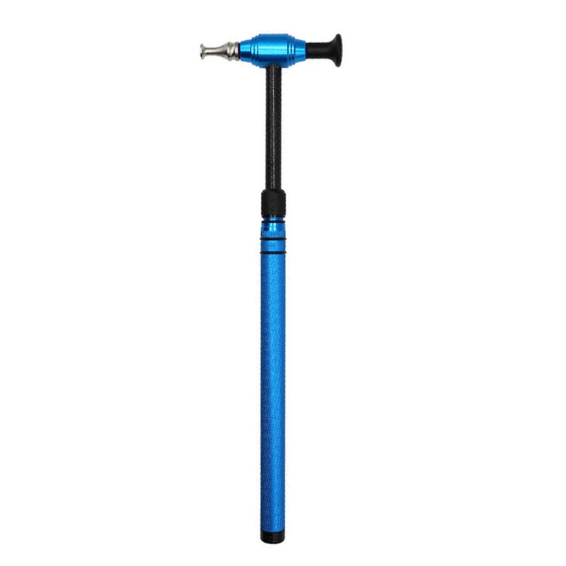 Car Dent Repair Tool Kit, 6 PCS Paintless Removal Tools Telescopic Aluminum Alloy Hammer with 5 Replacement Heads for DIY Dent Repair on Cars, Blue - Image 4