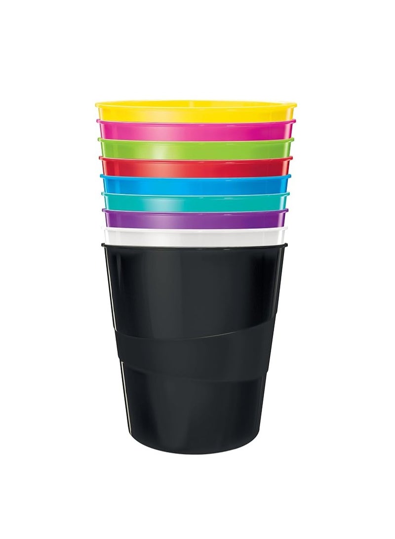 Leitz 52781062 15 Litre Waste Bin, Plastic, Wow Range, Metallic Purple - Image 3