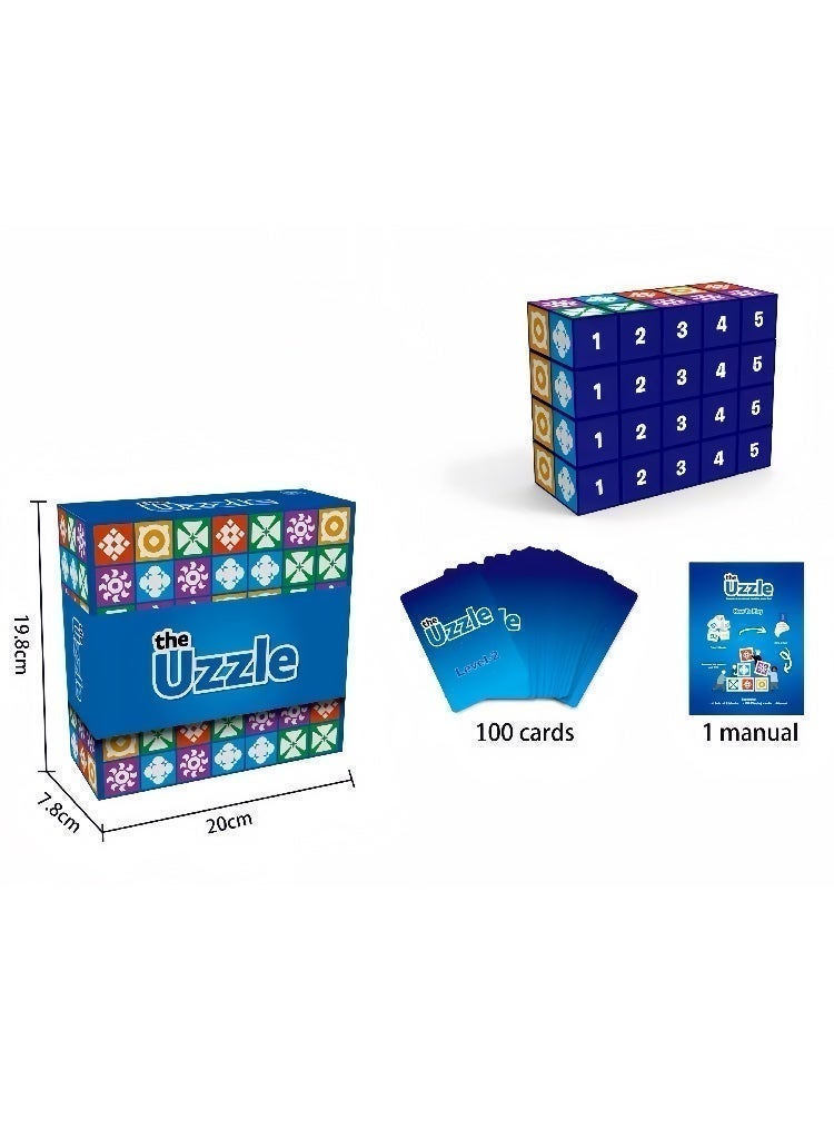 GAME UZZLE Spatial Logic Board Game Matching Parent-Child Interactive Toy - Image 2