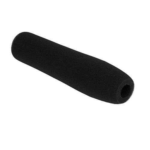 AKOAK 1pc x 12 cm Black Camera Microphone Windscreen Soft Foam Mic Cover Sponge for Shotgun Microphones for Audio-Technica, Azden, Ikegami, Panasonic, Schoeps, Shure, Sennheiser & Sony Mics - Image 1