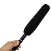 AKOAK 1pc x 12 cm Black Camera Microphone Windscreen Soft Foam Mic Cover Sponge for Shotgun Microphones for Audio-Technica, Azden, Ikegami, Panasonic, Schoeps, Shure, Sennheiser & Sony Mics - Image 3