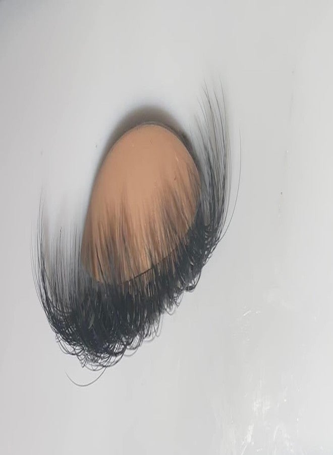 Alluring 3 Pairs Replacement Soft Silicone Eyelids for Mannequin Head Eyelash Extension Practice - Durable and Realistic Training Tool (6 pairs of eyelids) - Image 3