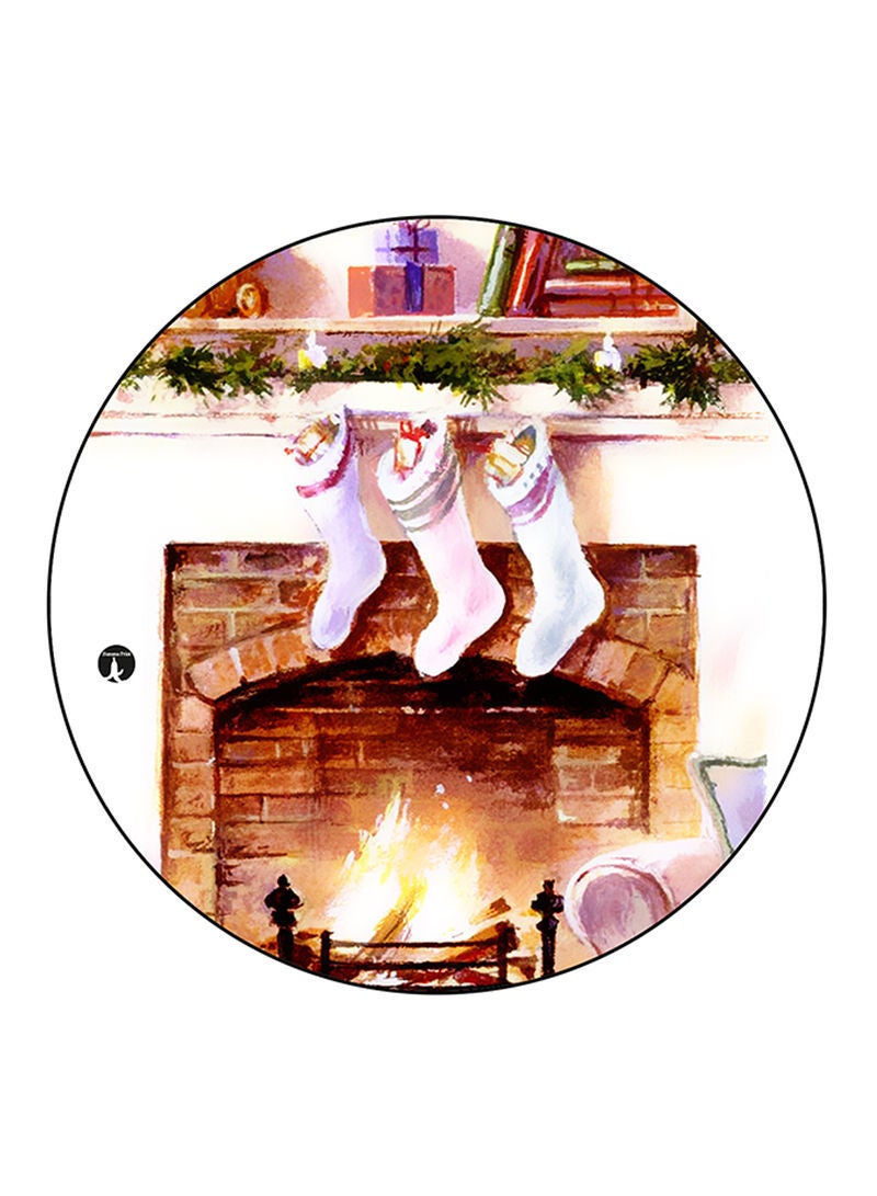 RKN Christmas Printed Mouse Pad Multicolor