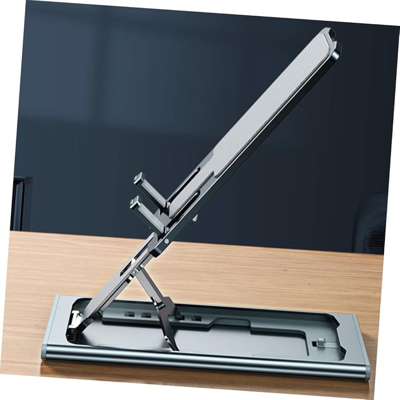Adjustable Height Foldable Phone Stand for Smartphones Tablets Live Streaming Office Use - Image 3