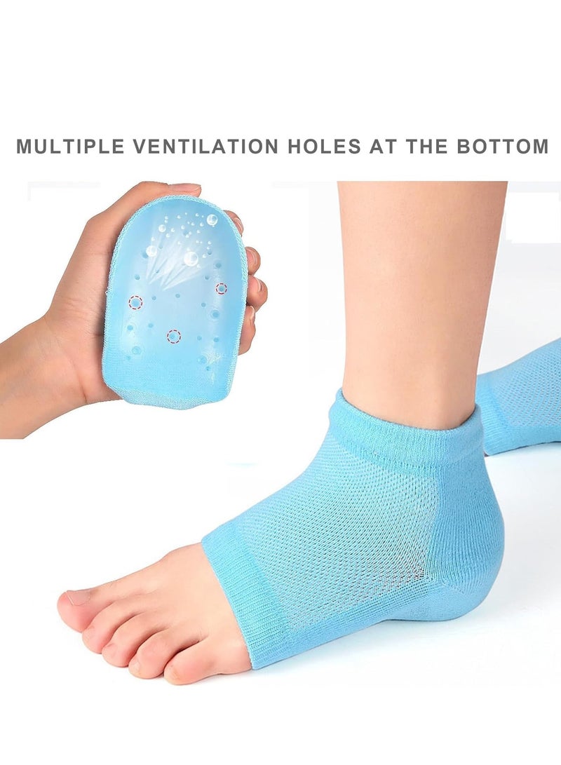 GUDOO الارتفاع الحد الأقصى الجوارب 1 ارتفاع الزوج الحد الأقصى ينسول الارتفاع غير المرئي زيادة المنفرد الحذاء غير المرئي رفع الكعب منشات الحذاء الجيلي إدراج الحذاء إدراج الارتفاع زيادة الجوارب للنساء الرجال 3.5 سم - Image 4